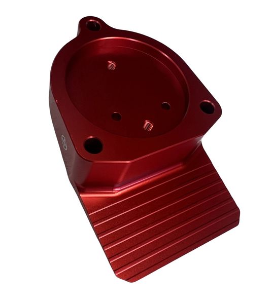 Ducati oil pan cover red