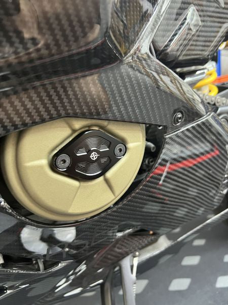 Ducati inspectiedeksel zwart