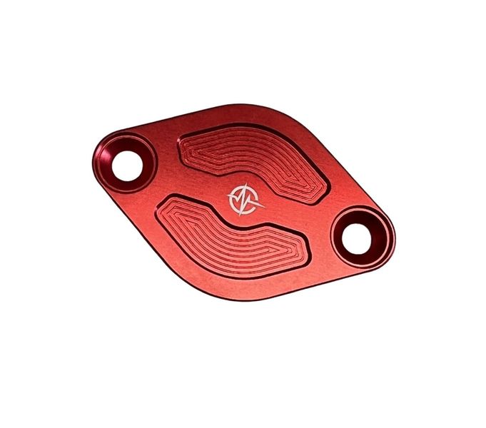 Ducati inspectiedeksel rood