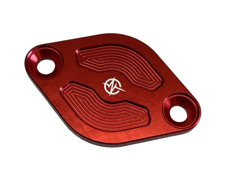 Ducati inspectiedeksel rood