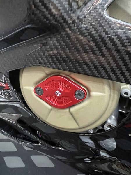 Ducati inspectiedeksel rood