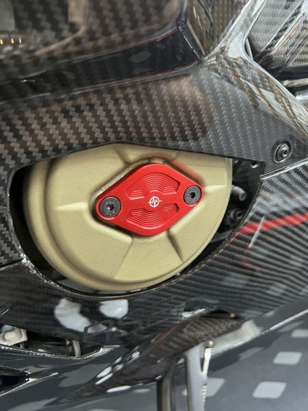 Ducati inspectiedeksel rood