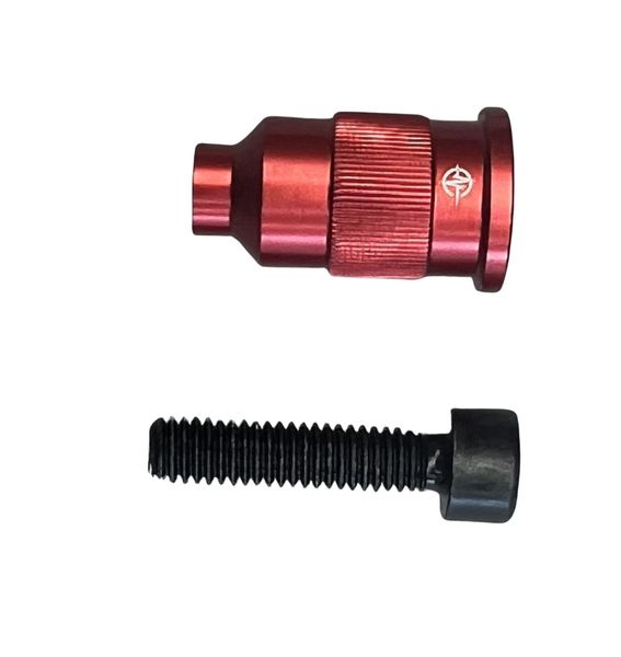 Ducati side stand pin red