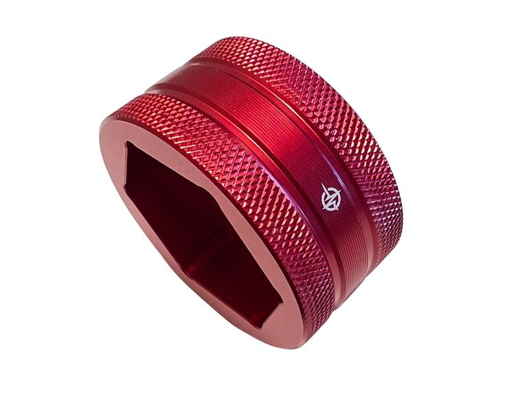 Ducati gereedschapsmoer kleine as rood