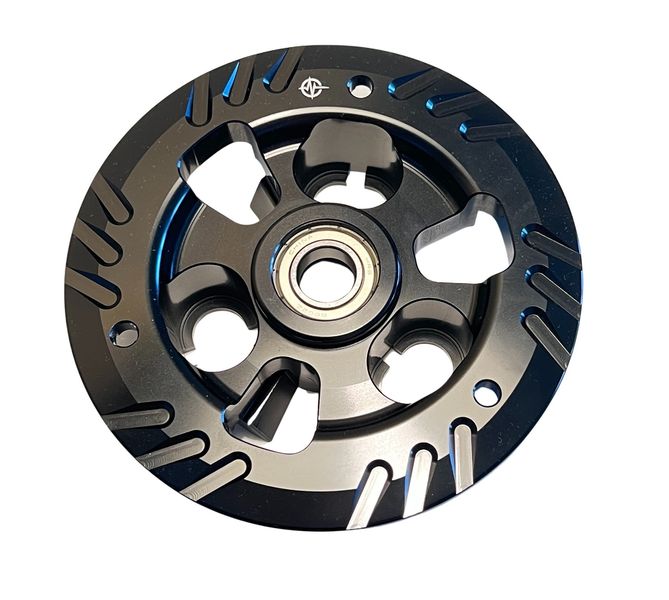 Ducati-drukplaat zwart