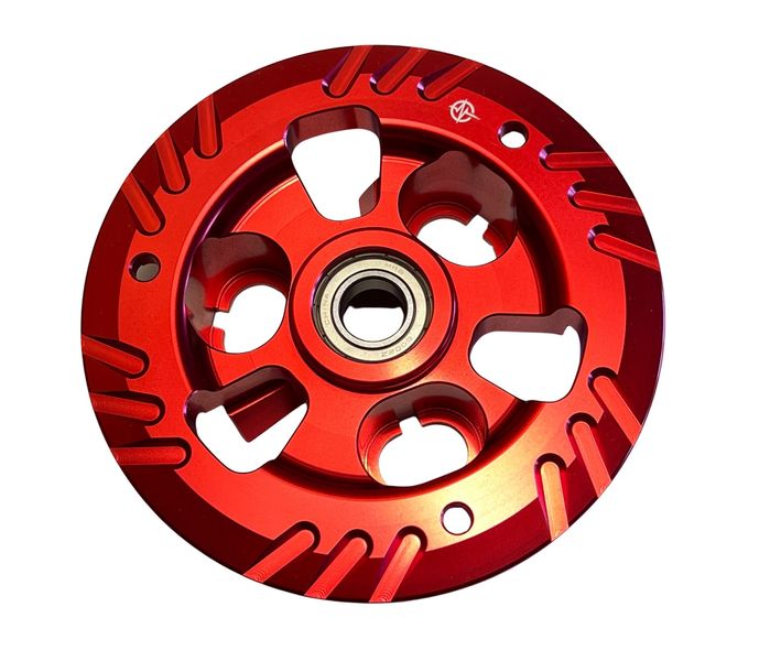 Ducati red pressure plate