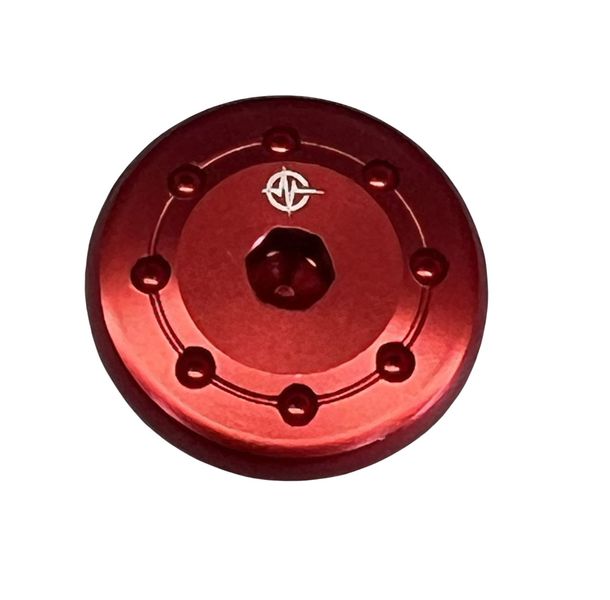 Ducati screw blanking plugs underseat red 4 pieces