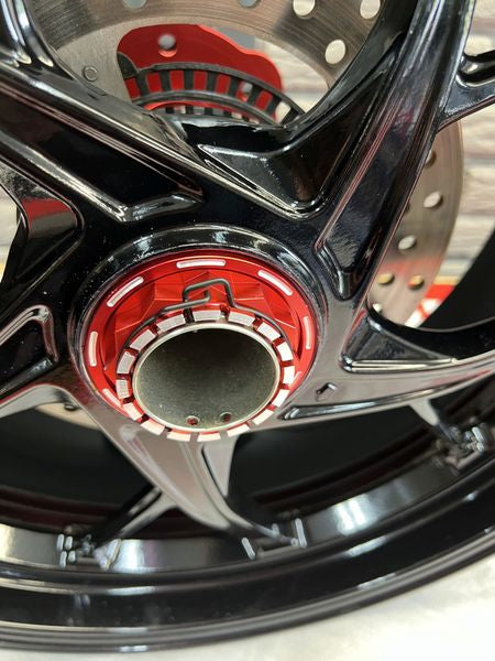 conische ringwielzijde rood voor Ducati upgrade