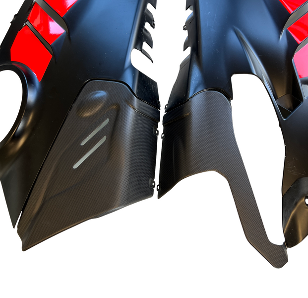 exhaust cover carbon for Ducati Panigale V4