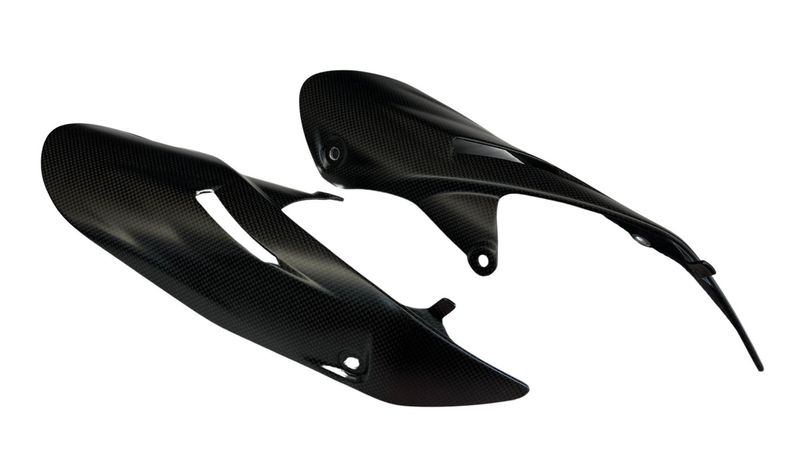 exhaust covers carbon fiber Ducati 698 Mono