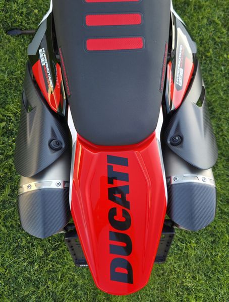exhaust covers carbon fiber Ducati 698 Mono