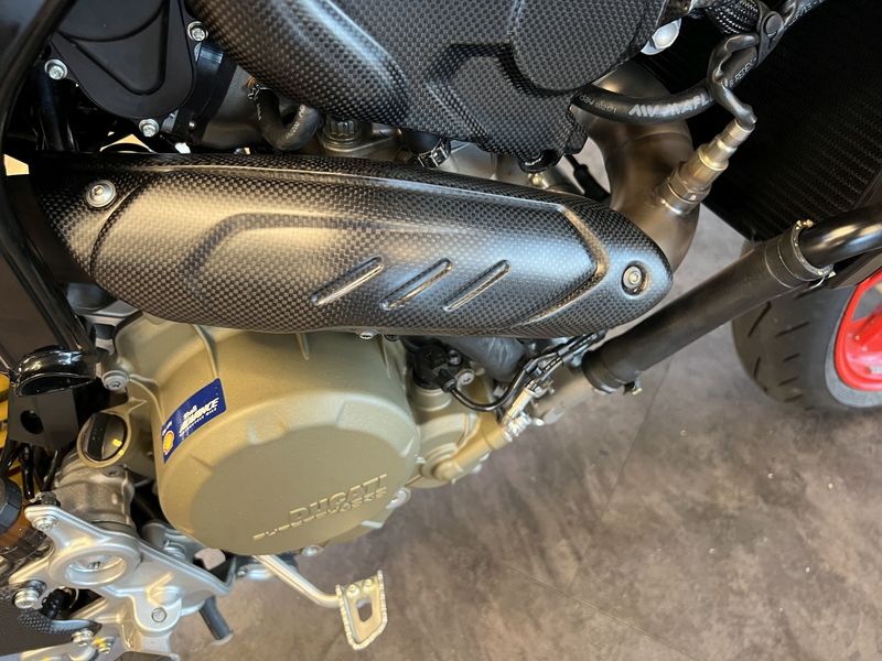 heat guard carbon fiber Ducati 698 Mono