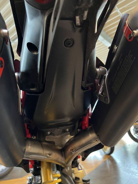under seat panel carbon fiber Ducati 698 Mono