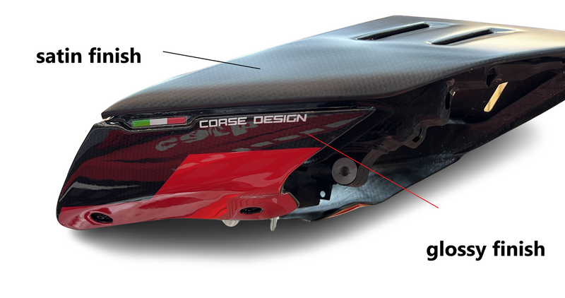 Seat cover carbon Ducati Panigale V4 V2, Streetfighter V4 V2