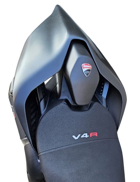rear seat cover carbon for Panigale V2 / V4, Streetfighter V2 / V4 Ducati Corse Batch