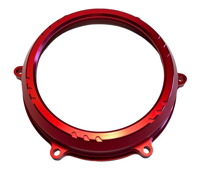 Ducati kijkglas koppelingsdeksel rood