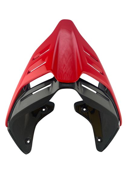 seat cover carbon corse design red Ducati Panigale V4 V2, Streetfighter V4 V2