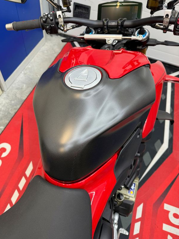 fuel tank cover carbonfiber Ducati Panigale Streetfighter V4 2025-