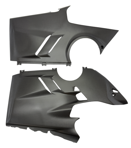 Belly Pan carbon links rechts OEM Ducati Panigale V4 2022-2024