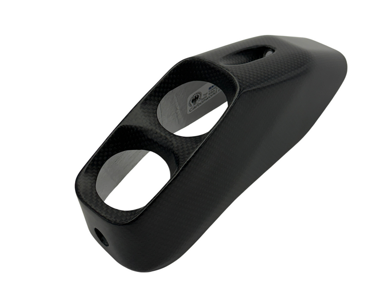 exhaust cover small carbon for Ducati Multistrada V4S 2025
