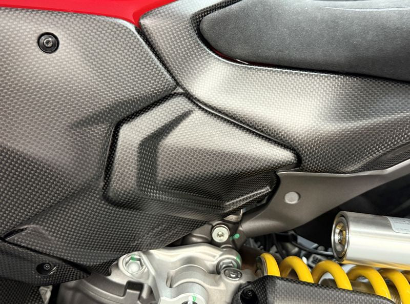 small side panels carbonfiber Ducati V2 2025-