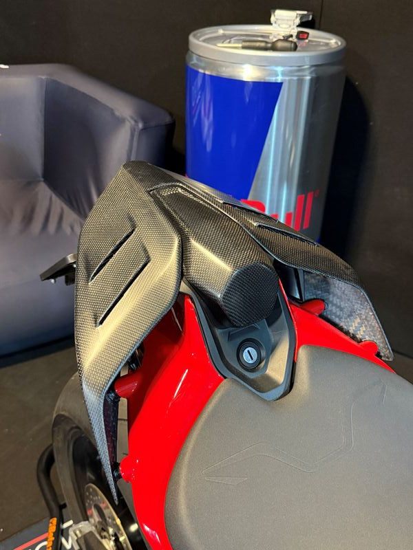 seatcover race carbonfiber Ducati Panigale Streetfighter V4 2025-