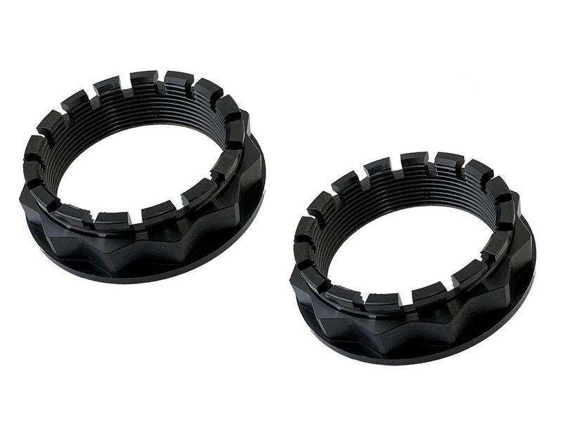 Ducati wheel nut kit black/red