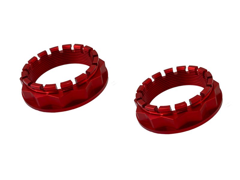 wheelnut kit box black / red for Ducati