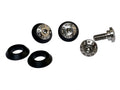 Screw kit black/silver windshield covers for Ducati Multistrada V4