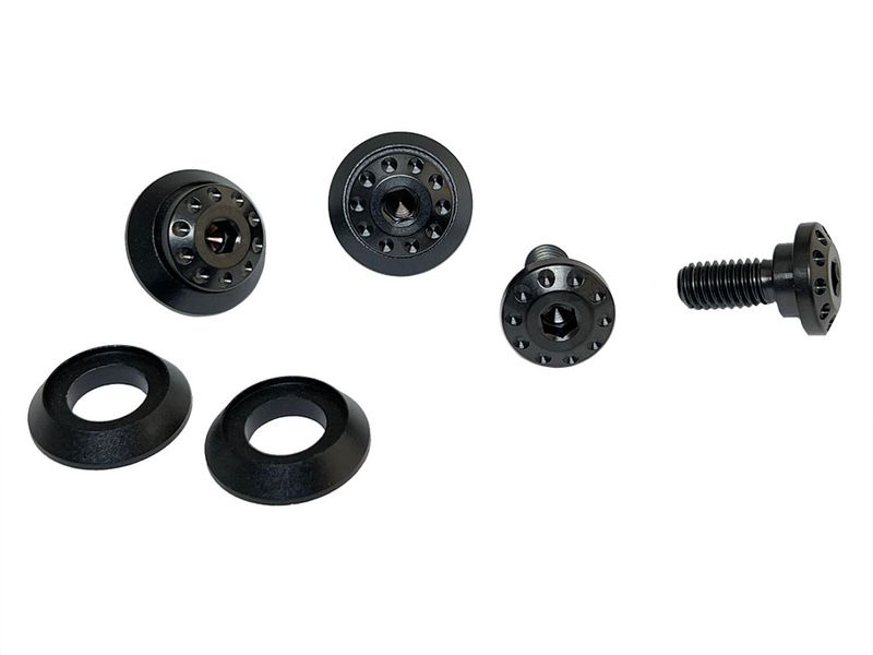 Screw Kit black/black side fairing covers for Ducati Multistrada V4