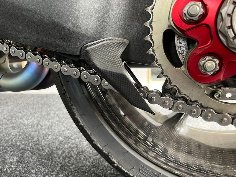 Chain guard carbon fiber for Ducati Panigale V4
