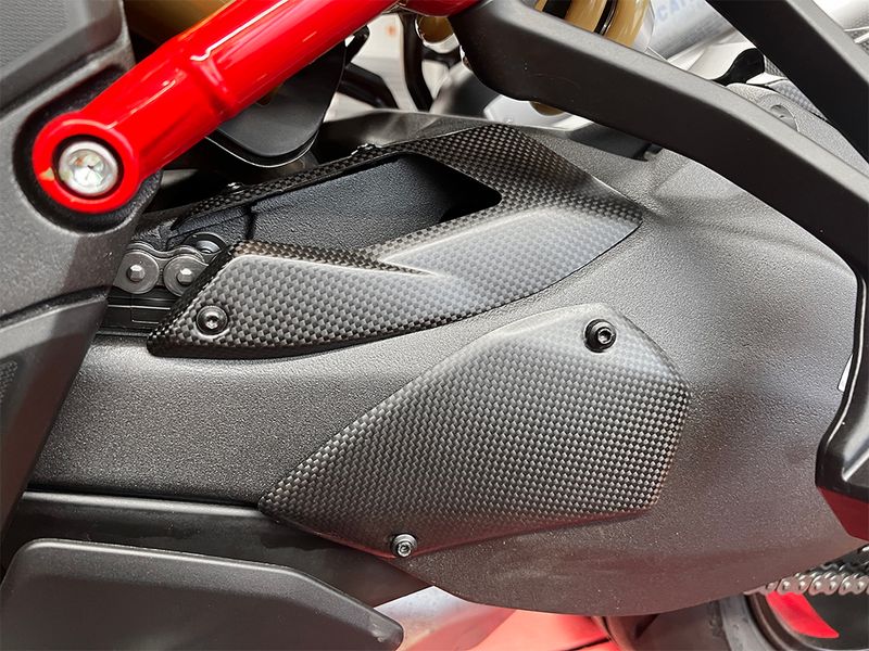 swing arm protector carbon for Ducati Multistrada V4 Pikes Peak / RS