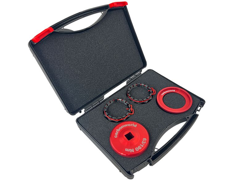 wheelnut kit box red /black for Ducati