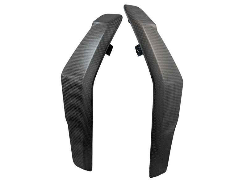 Cooler covers, cover carbon matt for Ducati Streetfighter V2