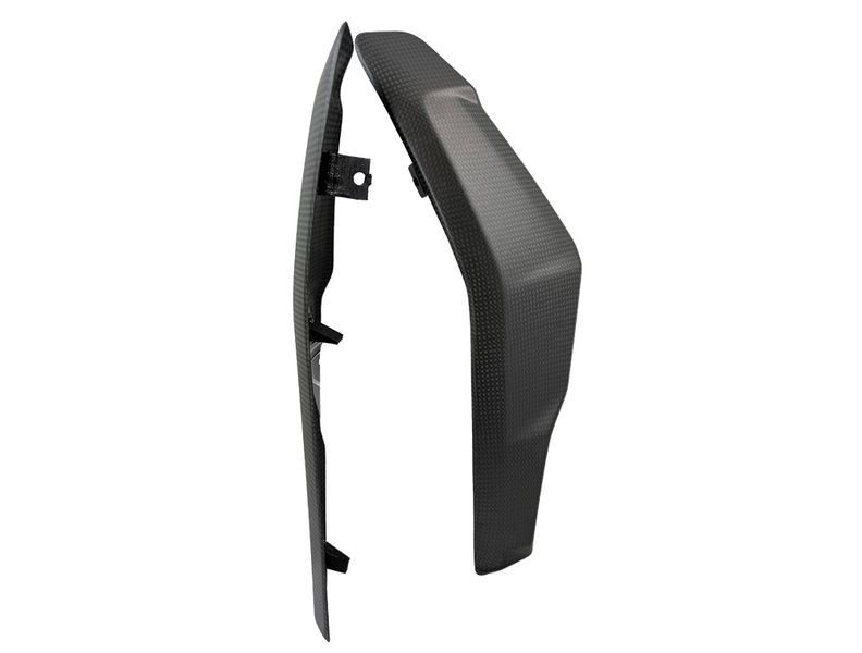 Cooler covers, cover carbon matt for Ducati Streetfighter V2