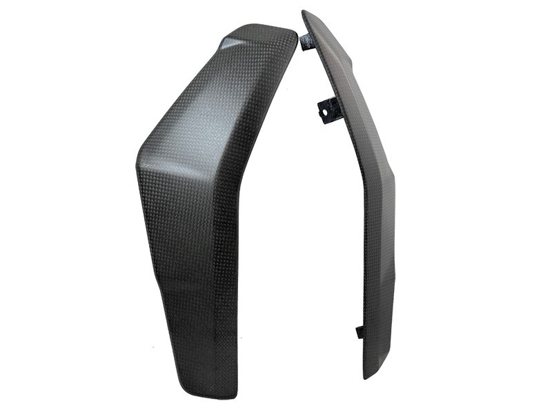 Cooler covers, cover carbon matt for Ducati Streetfighter V2