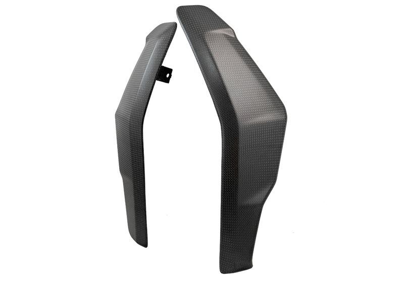 Cooler covers, cover carbon matt for Ducati Streetfighter V2