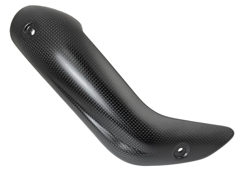 exhaust heat shield carbon for Ducati Multistrada V4 Akrapovic exhaust