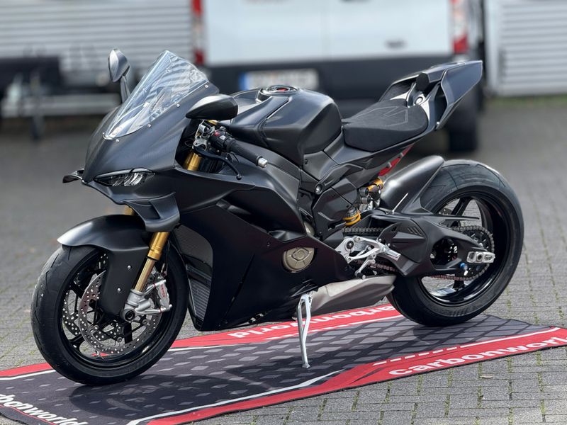 small seatcover carbonfiber Ducati Panigale Streetfighter V4 2025-