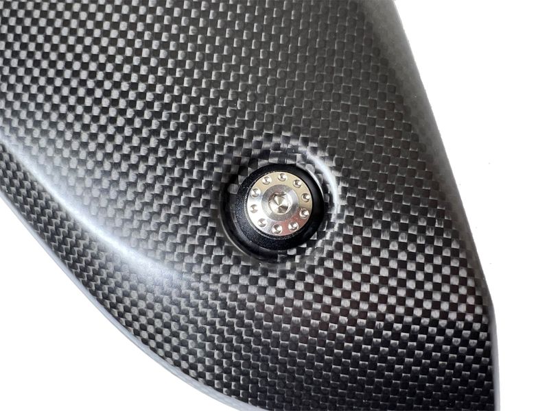 Screw kit black/silver windscreen for Ducati Multistrada V4