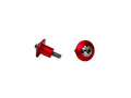 Screw kit front brake/clutch tank fluid red/silver