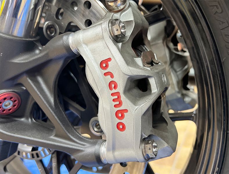 Screw kit brake caliper titanium for Ducati